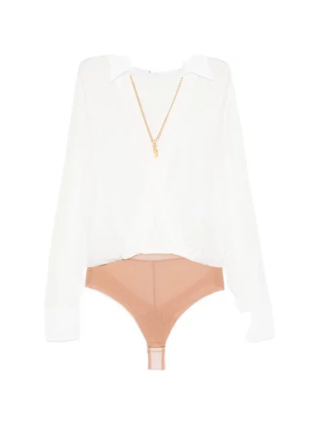 Colier Elisabetta Franchi plic alb