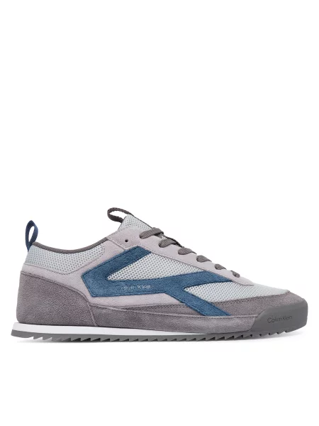 Superge Calvin Klein Low Pro Runner Mix Mat siva
