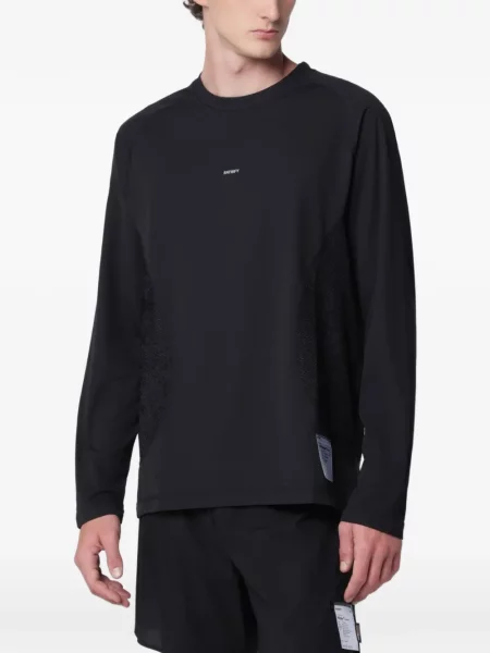 Tricou Satisfy din fleece negru