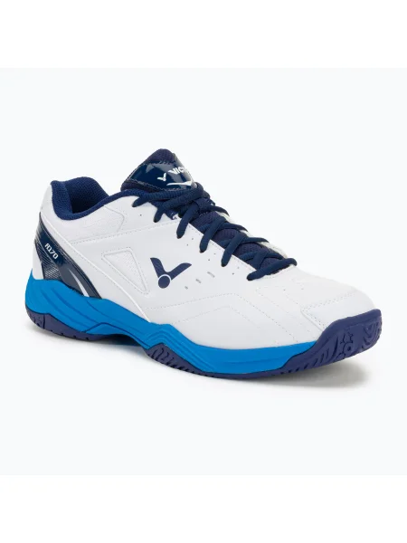 Обувки за бадминтон VICTOR A бели/нави бяло