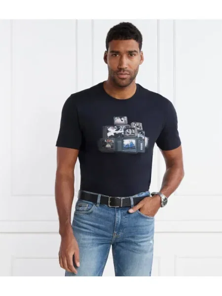BOSS ORANGE Tricou TeeMushroom portocaliu