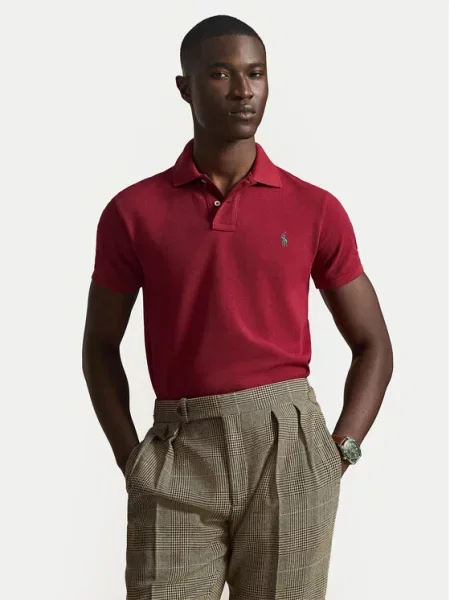 Polo Ralph Lauren Polo majica Temno rdeča