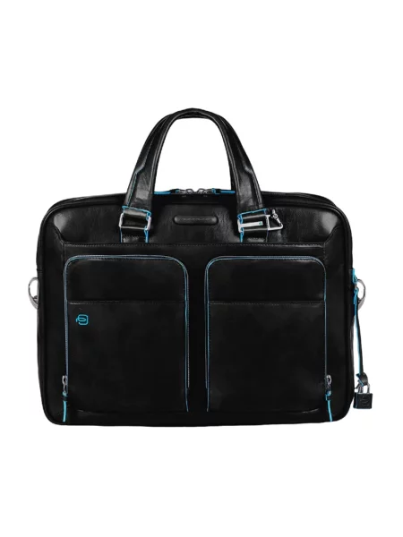 Torba na laptopa Piquadro czarna