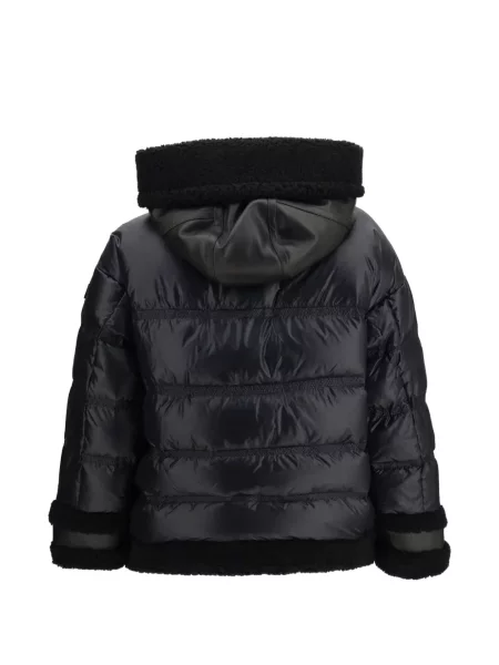 Garnitură de blană geacă cu puf Peuterey cu blană negru