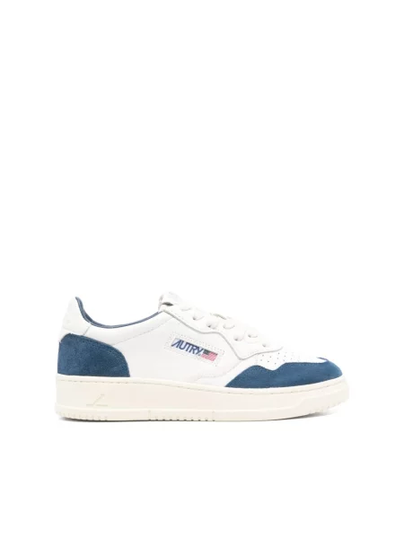 Sneakersy Autry skórzane niebieskie