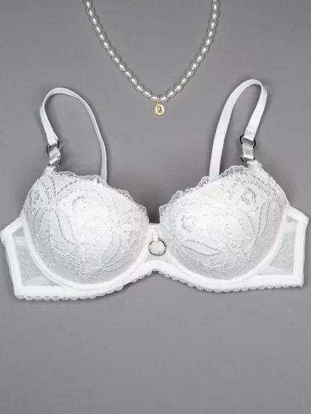 ISSA Plus Бюстгальтер білий