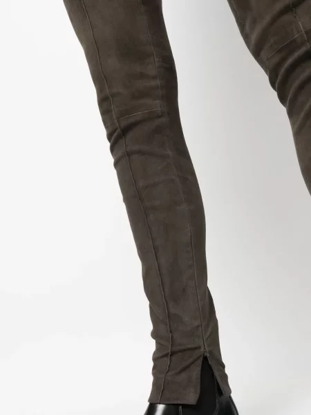 Ποδηλάτης κολάν Polo Ralph Lauren σουέντ καφέ