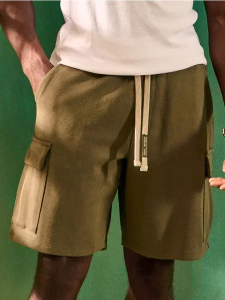 Sinsay Kraťasy tmavě zelená