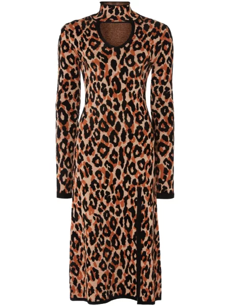 Rochie Temperley London tricotate maro