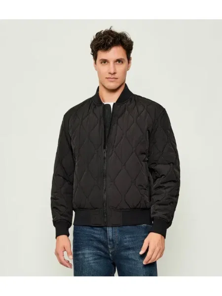 BOSS ORANGE Geacă bomber Osnape negru