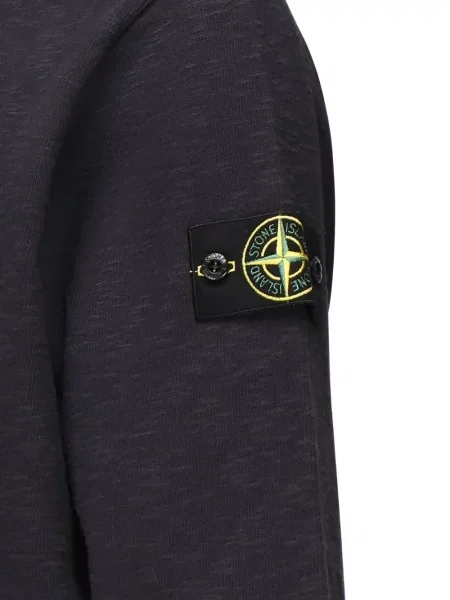 Pulover Stone Island cu strasuri negru