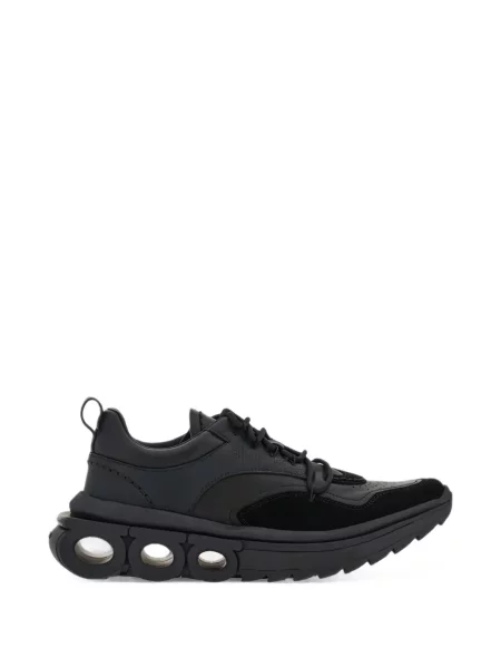 Sneakerși Ferragamo din piele negru