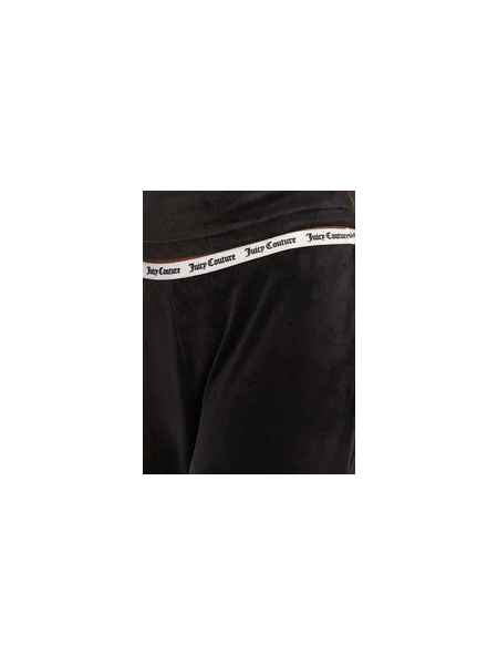 Juicy Couture Pizsama nadrág Vicky Flare Fit fekete