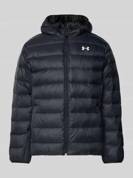 Kurtka pikowana z logo Under Armour czarna
