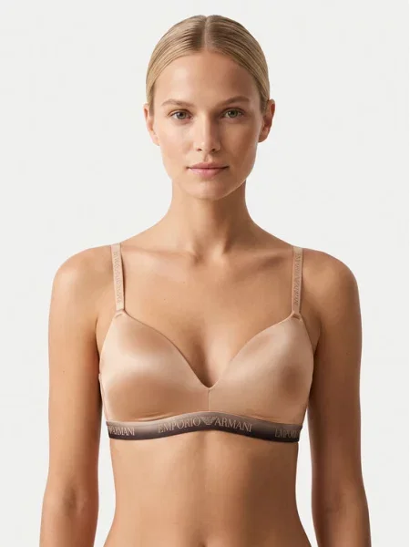Emporio Armani Underwear Sutien Bralette bej
