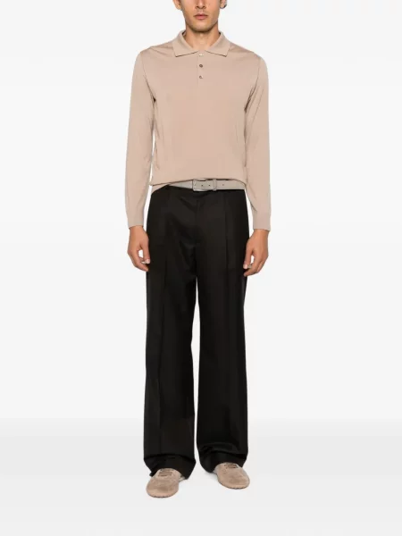 Lung tricou polo Canali