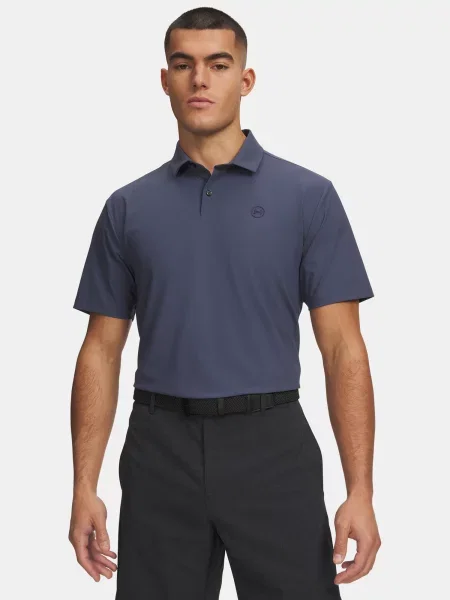 Polo majica Under Armour crna
