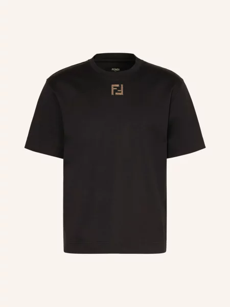 Fendi Koszulka schwarz czarna