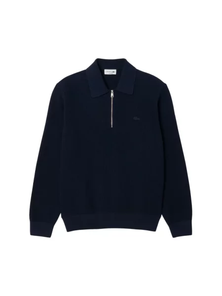 Sweter Lacoste niebieski