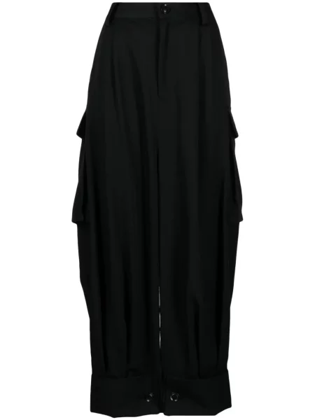 Pantaloni Y's de lână negru
