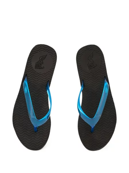 Papuci Ancient Greek Sandals cu pană albastru
