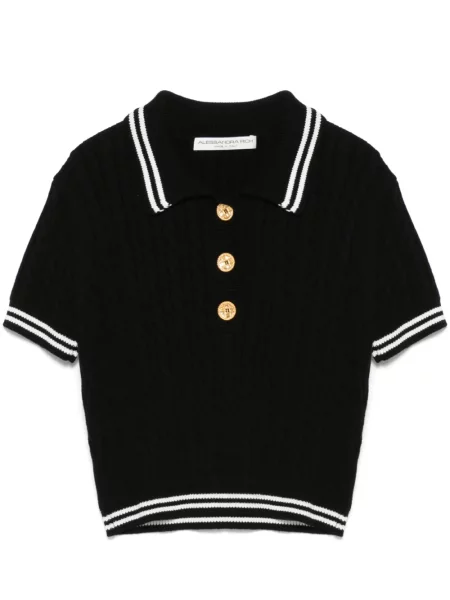 Polo Alessandra Rich negru