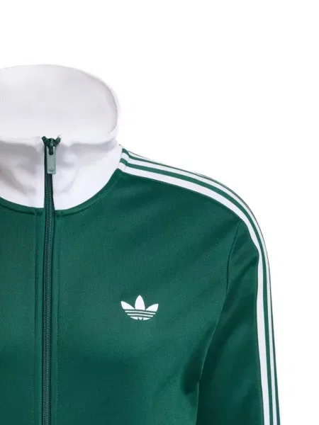 Prugaste kratke hlače Adidas s autogramom crvena