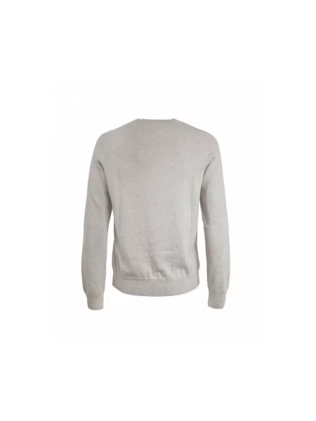 Sweter Fay z okrągłym dekoltem beżowy