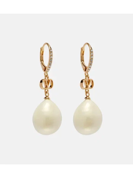 Cercei Valentino auriu