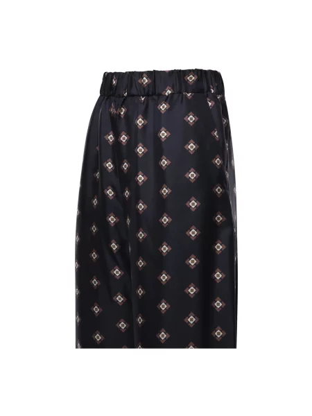 Spodnie Max Mara niebieskie