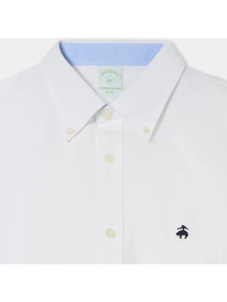 Koszula Brooks Brothers z twillu biała