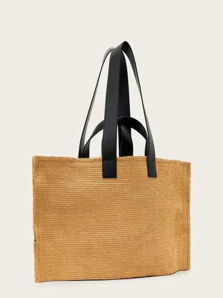 Geantă shopper Allsaints maro
