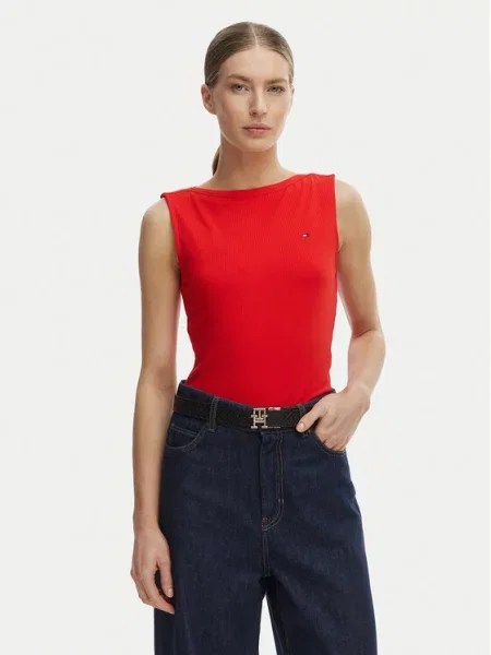 Tommy Hilfiger Top portocaliu