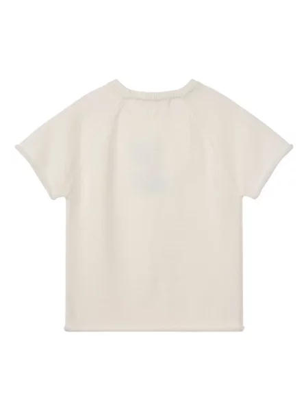 Top Rest&recreation tricotate alb