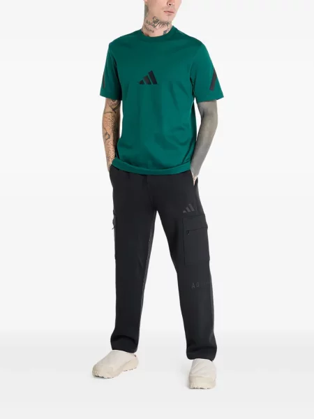 Maxi koszulka Adidas z autografem odblaskowa czarna