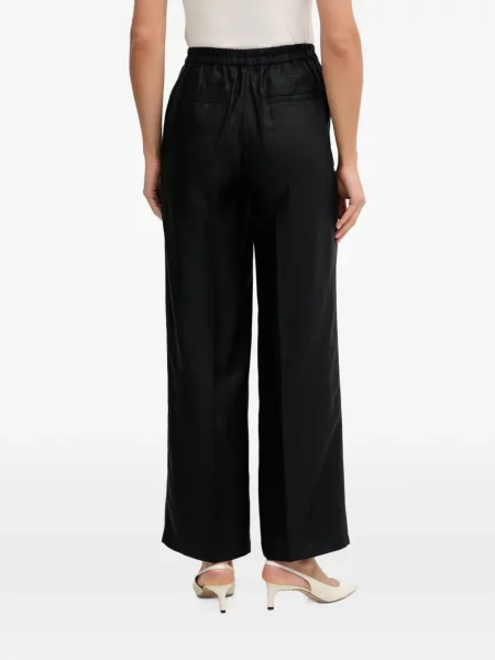 Pantaloni palazzo Sisley negru