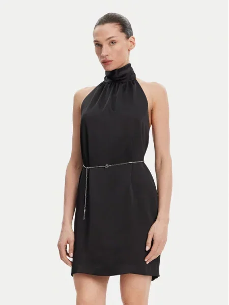 HUGO Коктейльна сукня чорний