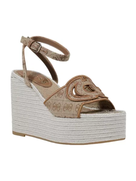 Espadryle Guess beżowe