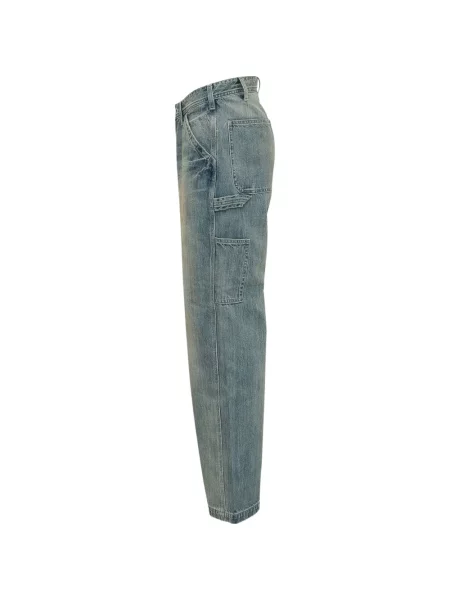 Pantaloni Universal Overall albastru