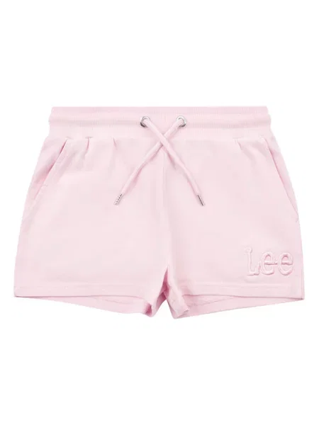 Šortky z materiálu Lee růžové