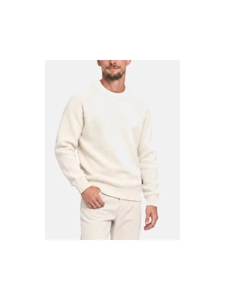 Sweter Sebago wełniany beżowy