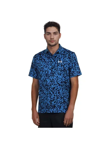 Polo Under Armour cu imagine negru