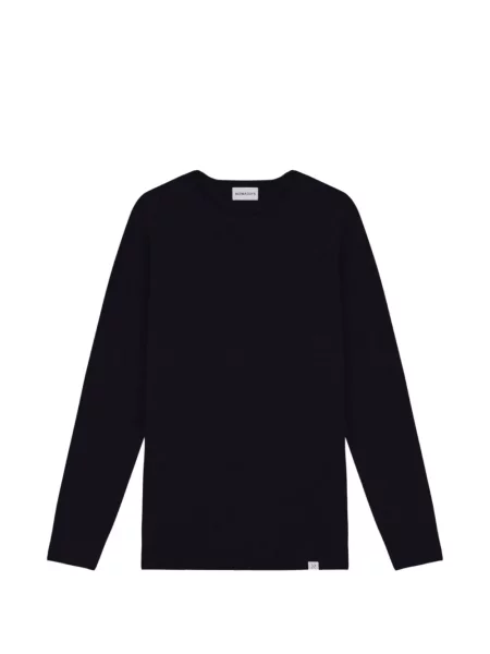 Pulover Nowadays cu decolteu rotund negru