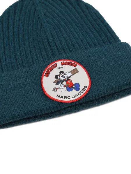 Czapka dziecięca Marc Jacobs zielona