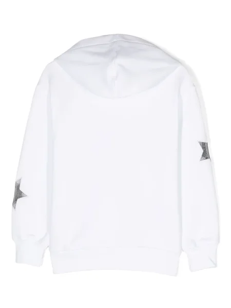 Bluza z kapturem dziecięca Msgm biała