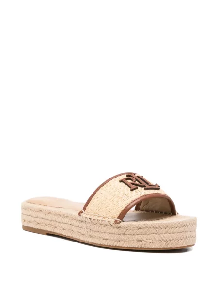 Espadrile Lauren Ralph Lauren cu autograf