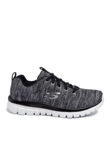 Sneakersy Skechers szare