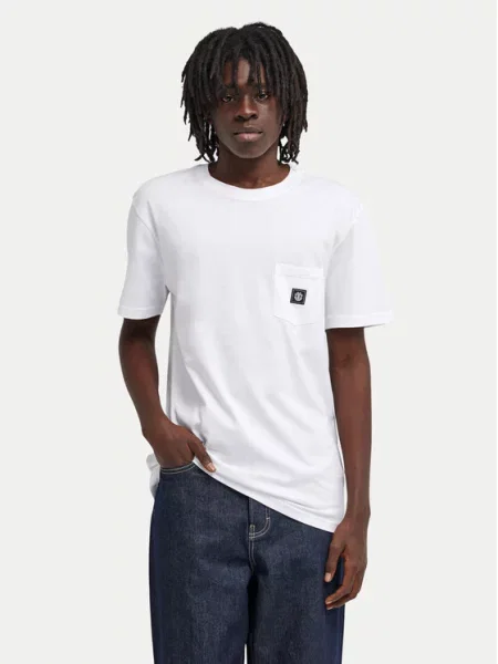 Element Marškinėliai Icon Label Pocket balta