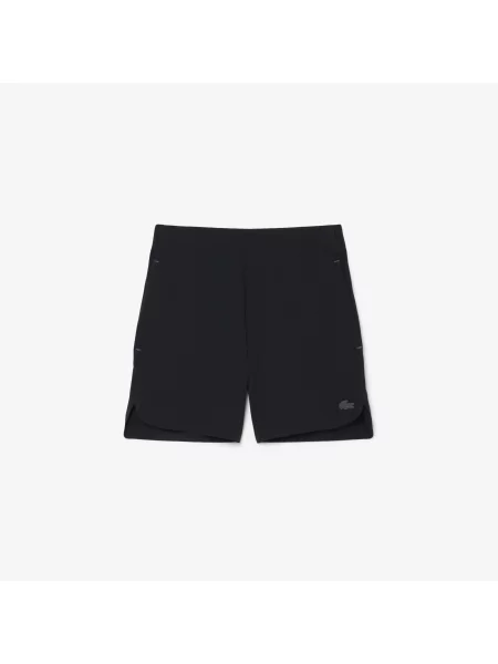 Lacoste Szorty Relaxed Fit czarne