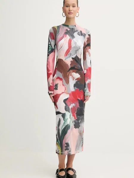 Stine Goya rochie midi mulată